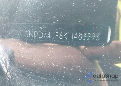 2019 Hyundai Elantra Se из США, поврежденный, VIN 5NPD74LF6KH483293